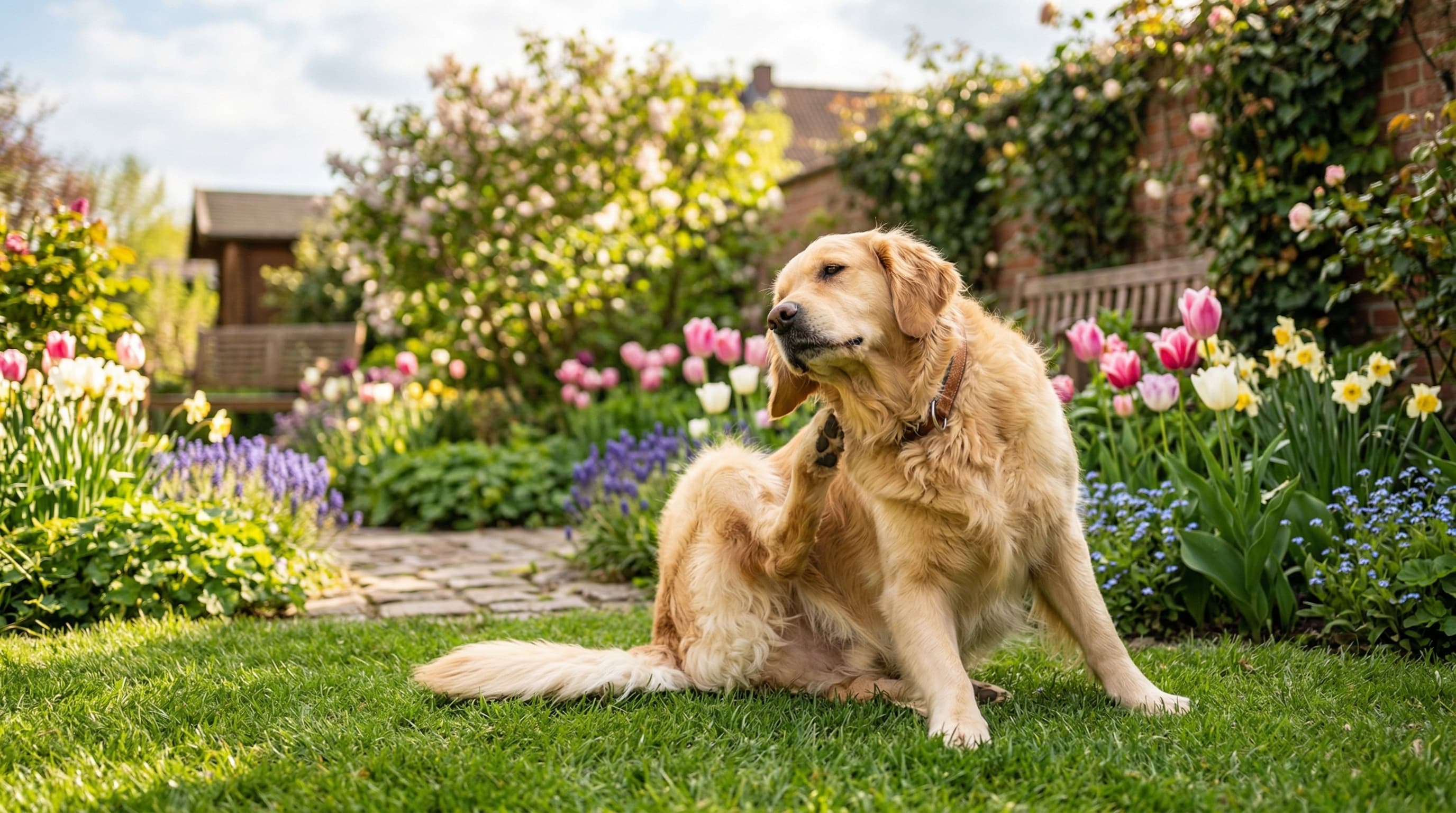 Mein Hund kratzt sich ständig — Frühlings-Allergie erkennen und was du tun kannst