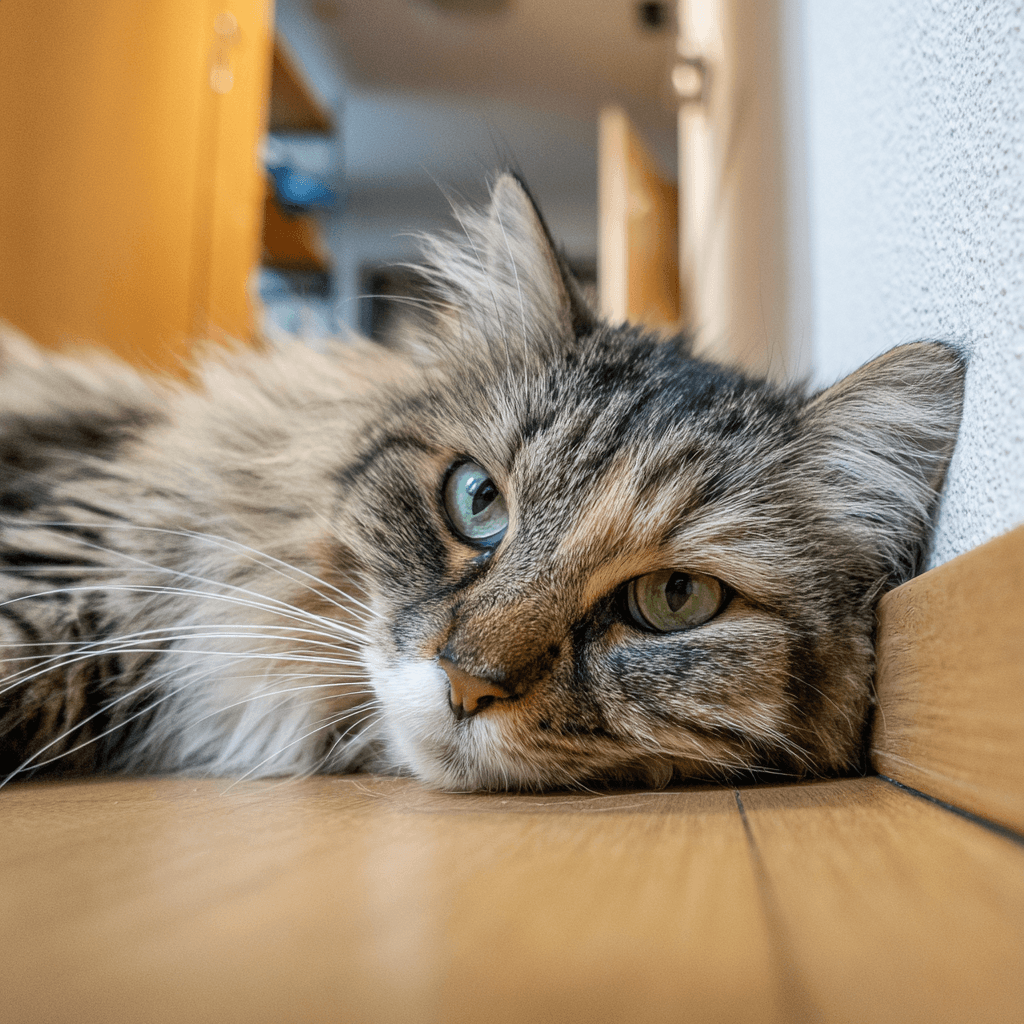 Warum erbricht meine Katze? Häufige Ursachen & wann du zum Tierarzt solltest