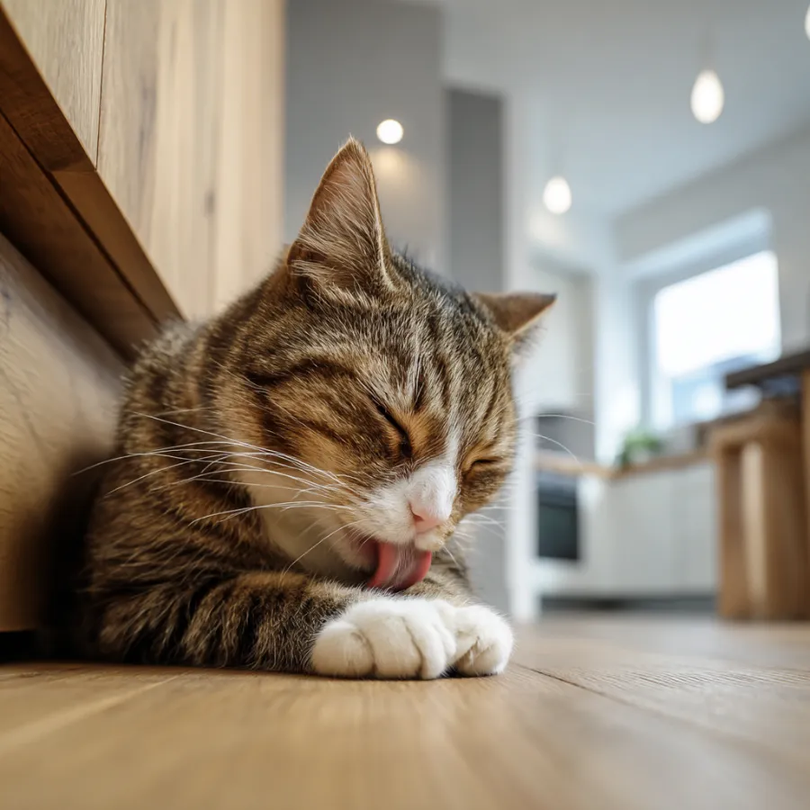 Warum verliert meine Katze Fell?